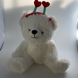 Hallmark Love Cub White Bear Plush 10" Valentine’s